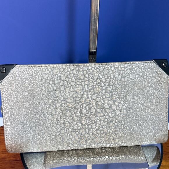 Alexander Wang Pebbled Leather Long Wallet Clutch - Picture 2 of 8